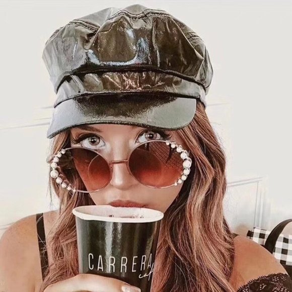 Adult Gold or Black Pearl Sunglasses - Picture 2 of 2